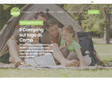 Tablet Screenshot of campingranocchio.com